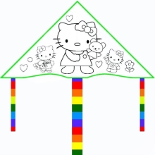 彩绘风筝（图案随机）